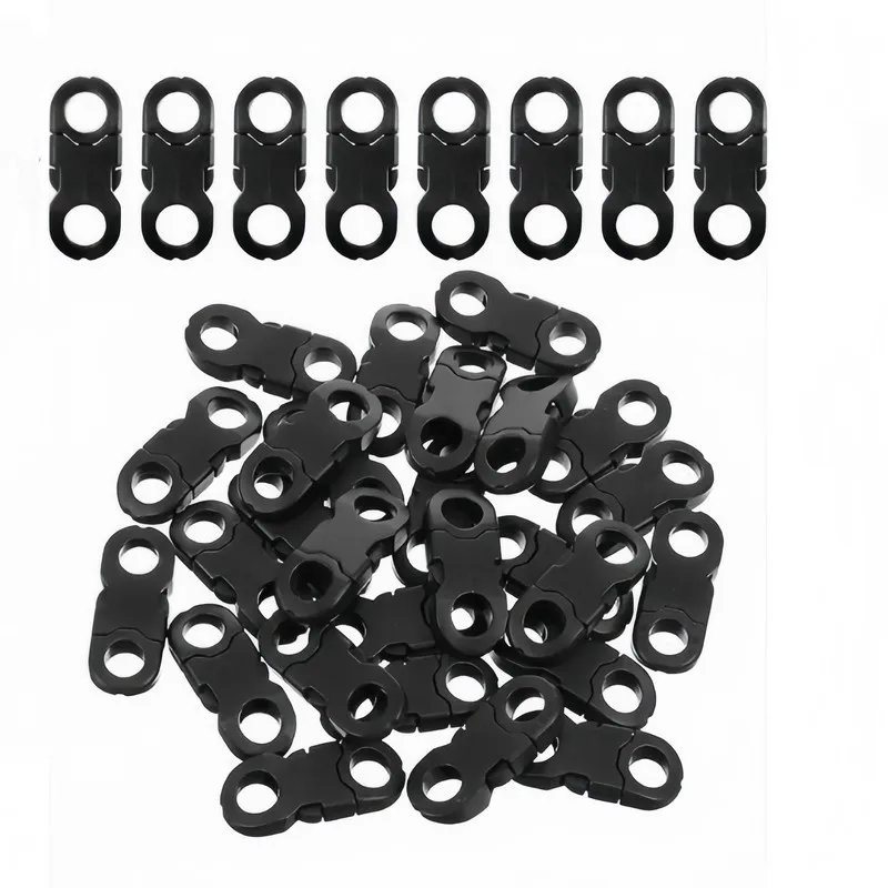 

60 шт. быстросъемные боковые пряжки с предохранительным замком для рюкзака/багажа, прочный аксессуар с застежкой