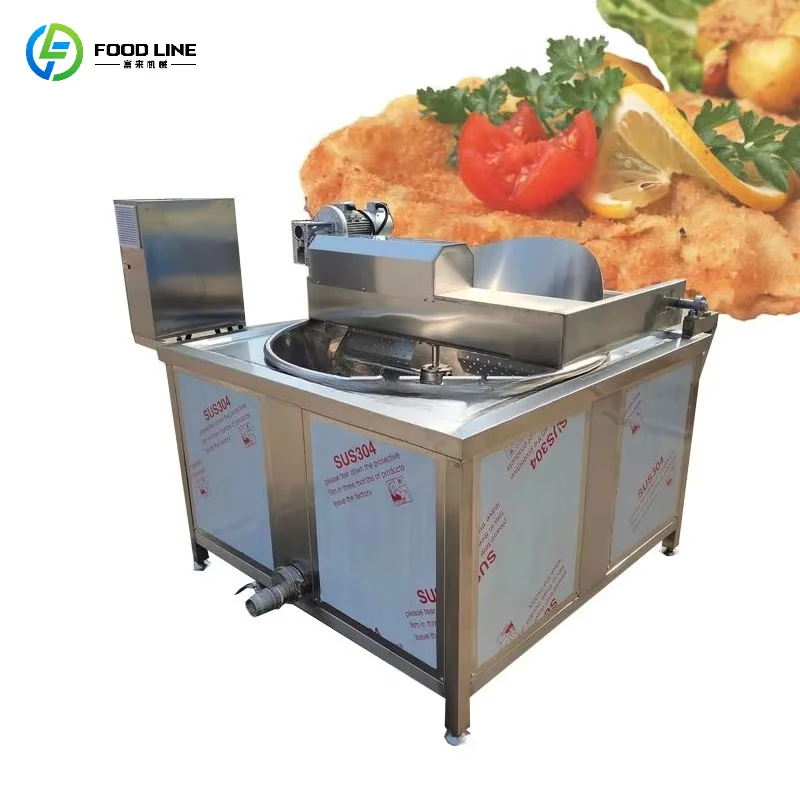 Customized Heavy Duty Electric Heating Deep Fryer SUS 304 Stainless Steel for Fried Onion Rings & Cafeteria