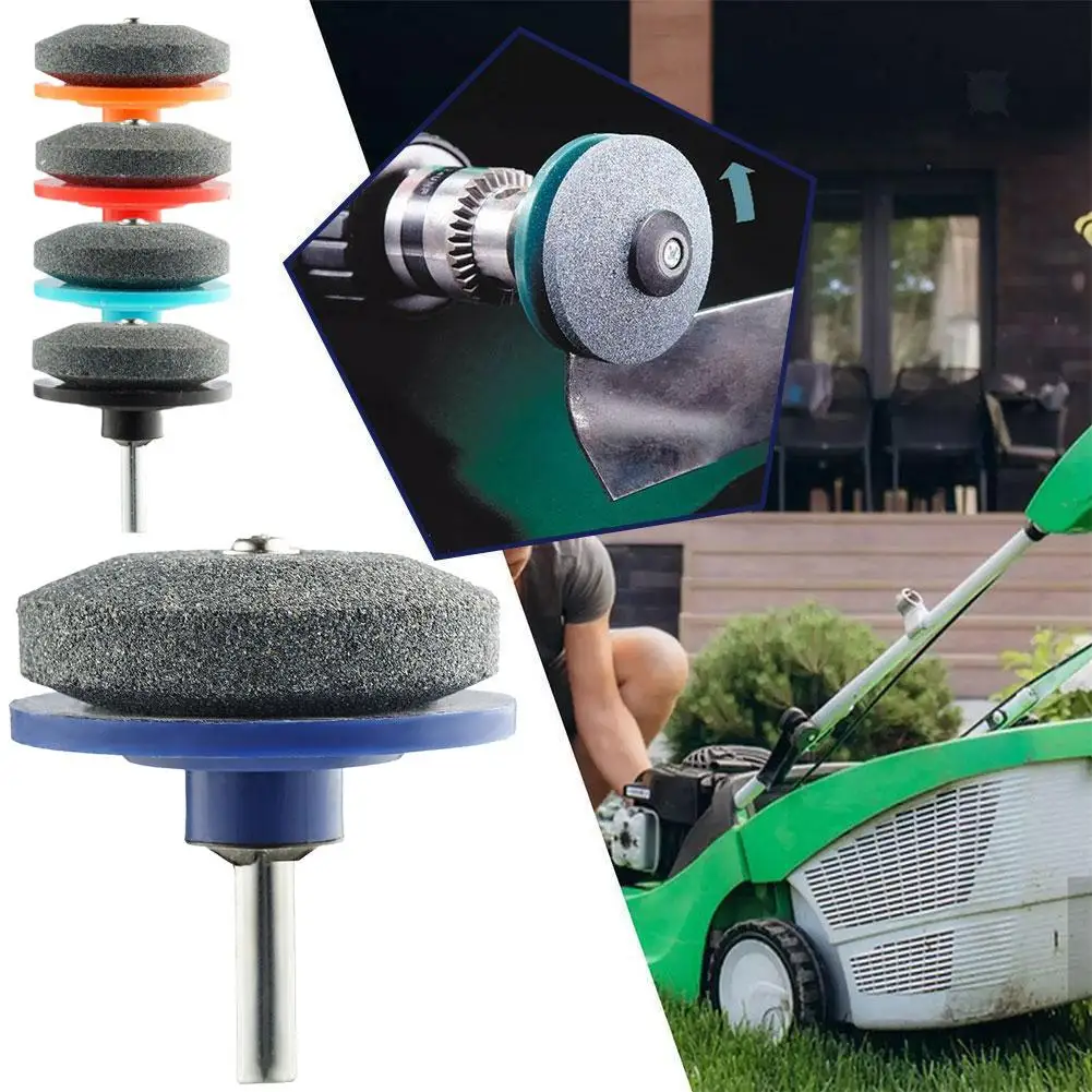 

Grinding Stone Electric Knife Sharpener Wind Power Sharpener Grinding Knife Wear Mower Resistant Head Tool N6C2