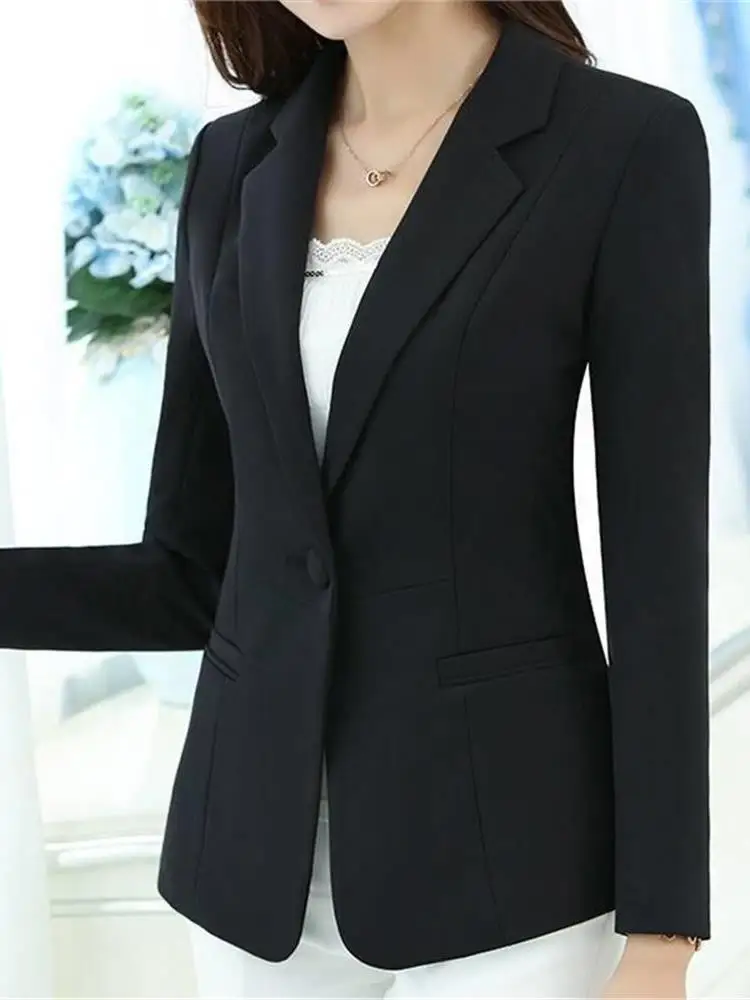 

Slim Fit ort Sle женский тюнет весна осень лето тонкий повседневный профессиональный костюм верхняя одежда Cleanfit Design офисная одежда