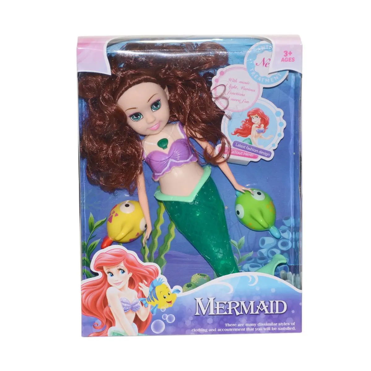 5005 voice and lighted fish mermaid-unity