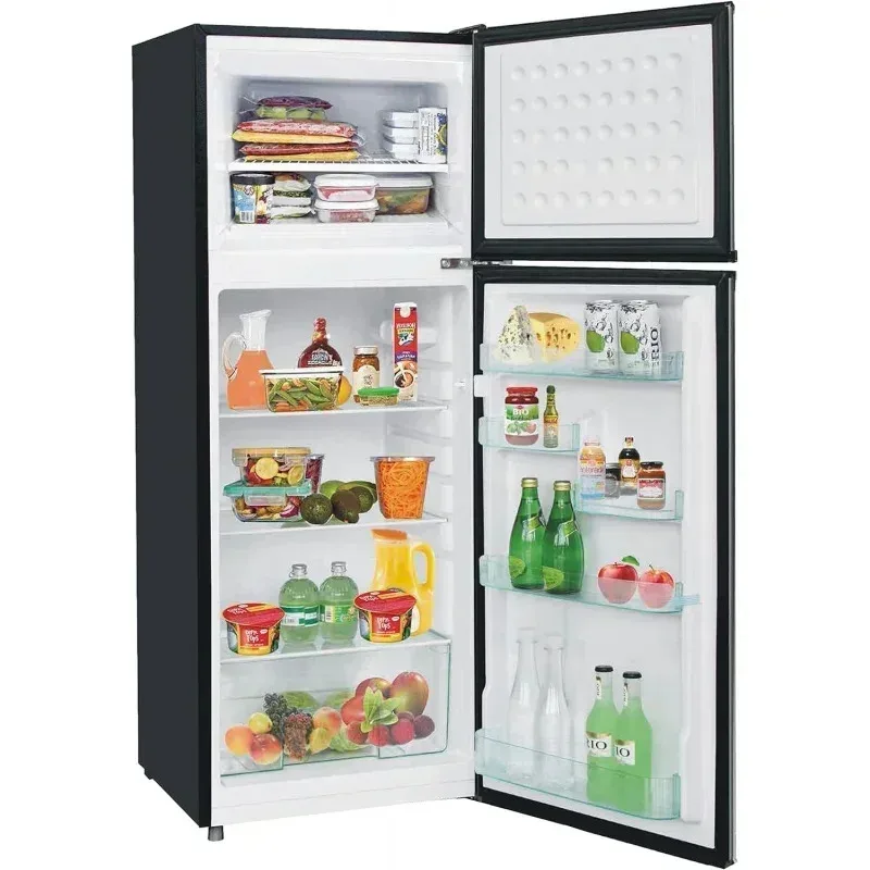 TGBF rca rfr725 2 door apartment size refrigerator with freezer,stainless,7.5 cu ft,Ali