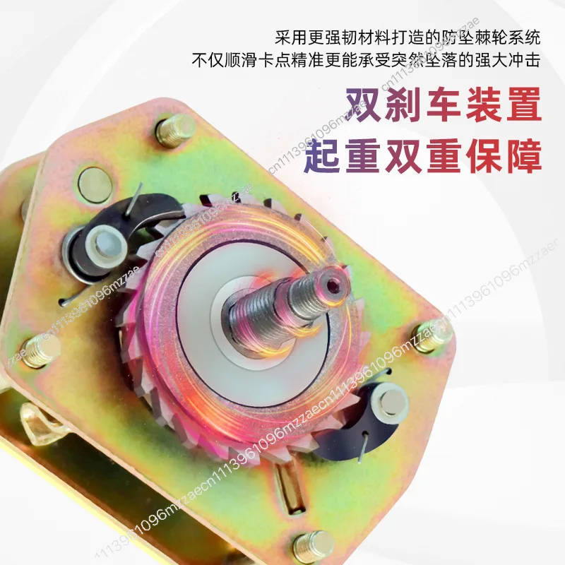 0.75T 1T 2T 3T Manual Chain Hoist Hand Pull Lever Block Portable Crane for Lifting Tightening Rigging
