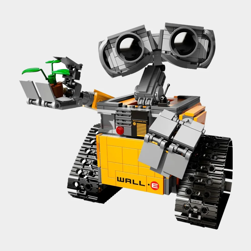 687PCS Disney Pixar Walle Movie Wall.e Eva Robot Moc DIY Model Building Blocks Bricks Sets Classic Doll Toys For Children Gift