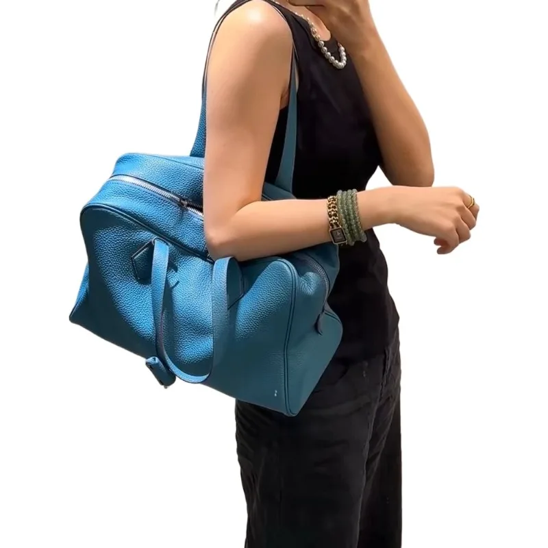 

Высокое качество, высокий внешний вид, сумки Lake Placid, синяя женская сумка большой вместимости, новая сумка через плечо для пожилых людей