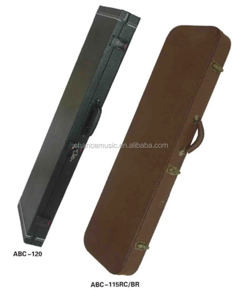 

China Factory Wholesale Electric Guitar Bag Hard Display Leather Case ABC-120/ABC-115RC/BR