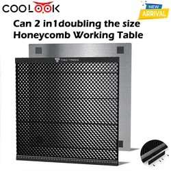 COOLOOK  Upgraded Spliceable Honeycomb Working Table Co2 Laser Cutting Large Honeycomb Laser Bed For Laser Engraving Machine