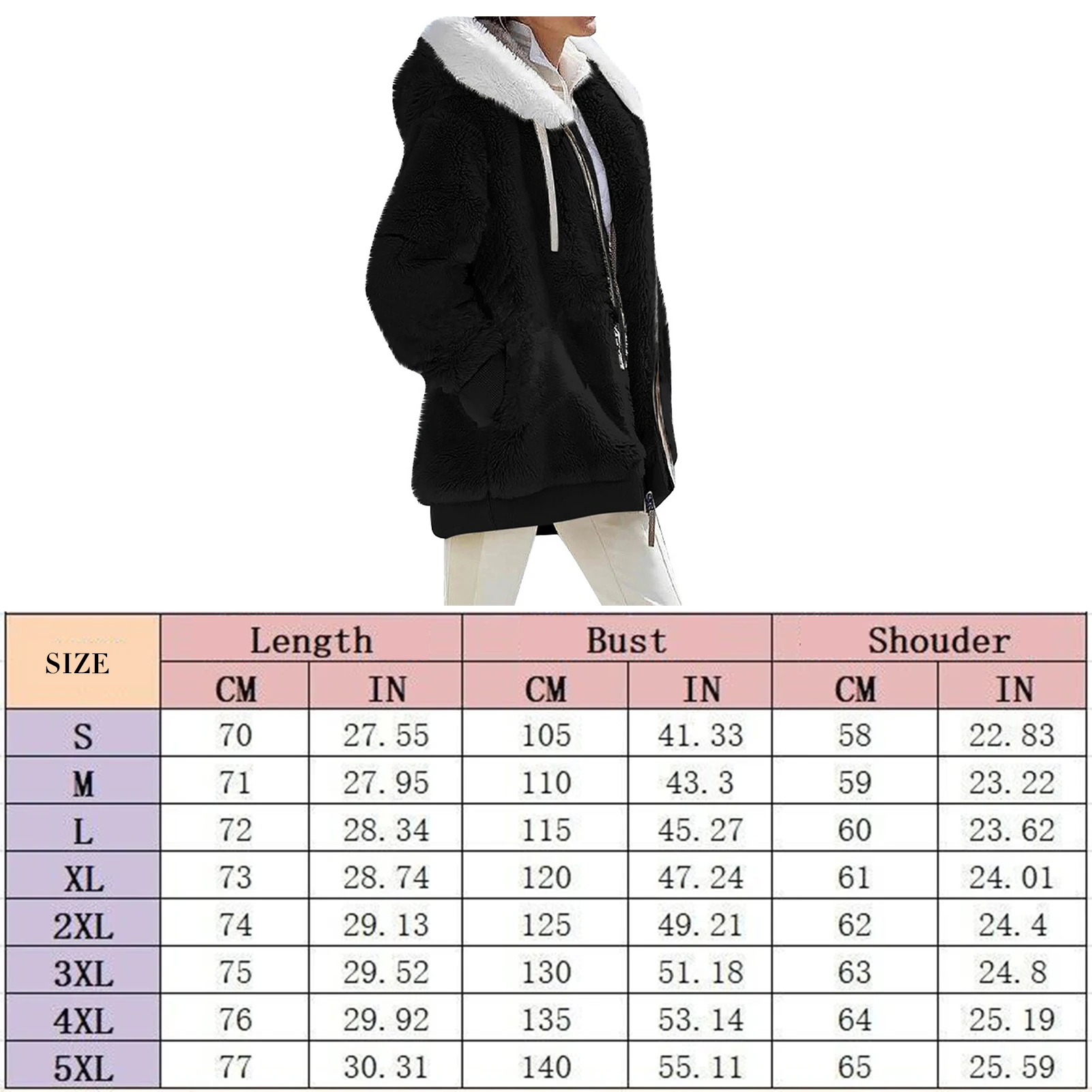 Women\'s Casual Winter Jacket Women Plus Size Fleece Winter Coats for Birthday Christmas Gifts