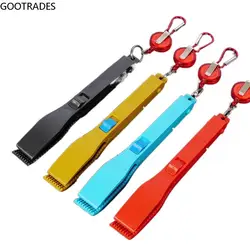 Fishing Tongs Fishing Gripper with Belt Clip Key Chain Holder Fish Holder Switch Lock Gear Pince Fishing Tools Supplies