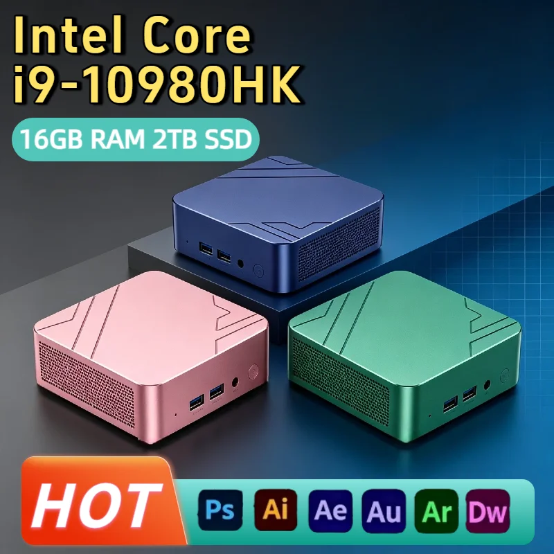 インテル-i9-10980hk-超薄型ミニポケットコンピューター-16gb-ddr4-1tb-2tb-ssd-wifi6-bt52-4k-オフィスデスクトップpc-pro-max