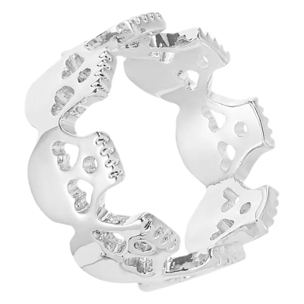 

Skull for Men Women Gothic Metal Halloween Unique Stylish Gift