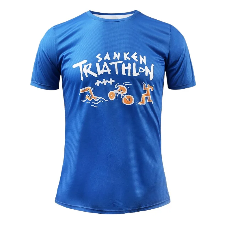 Мотоциклетная футболка с 3D принтом для мужчин и женщин, быстросохнущая, дышащая, для верховой езды