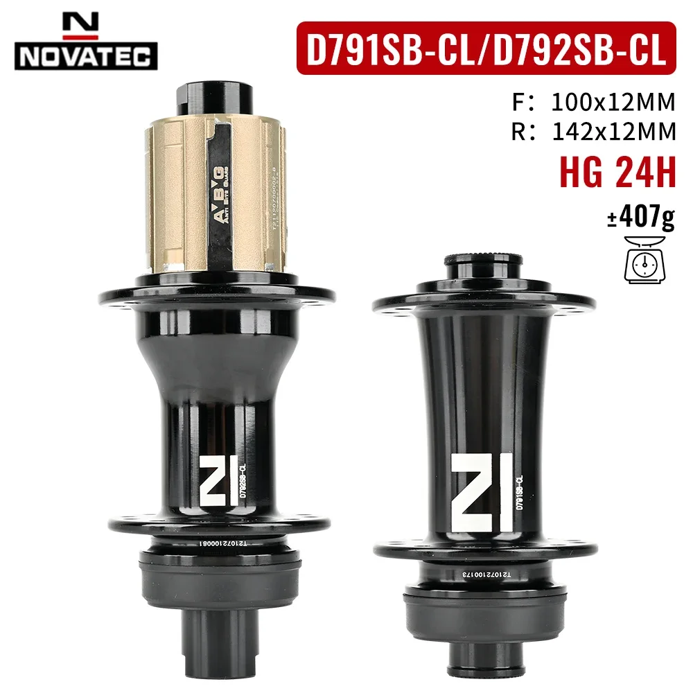 

Novatec D791SB-CL D792SB-CL Ступица с центральным замком 24 часа Ступицы дискового тормоза для шоссейного велосипеда через ось 100x12 142x12 мм Велосипедные ступицы для SHIMANO 11S