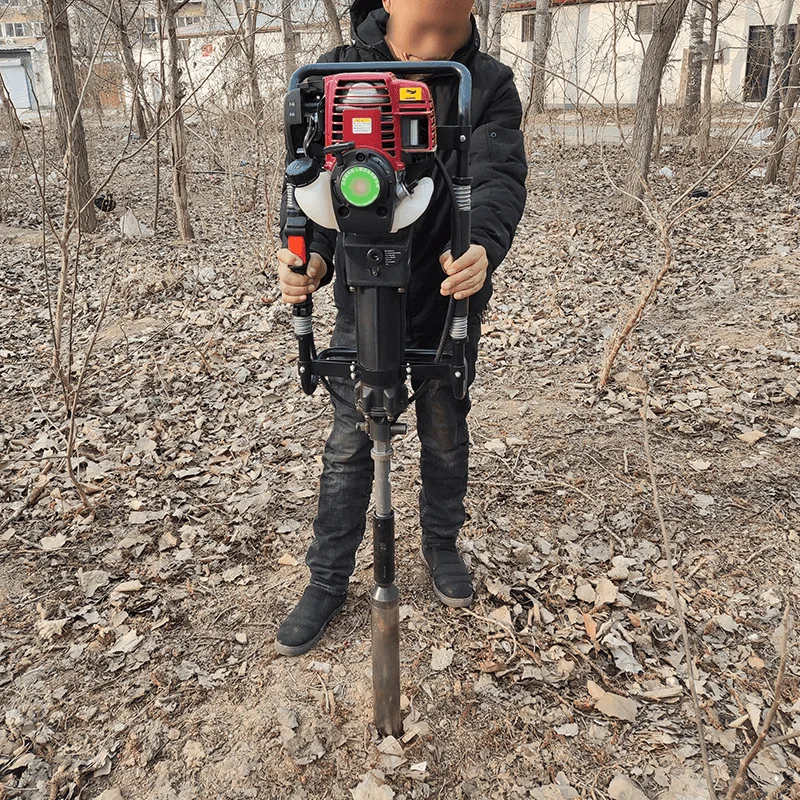 Petrol powered impact drill profile soil drill soil column sampler Single person handheld sampling drill in-situ soil