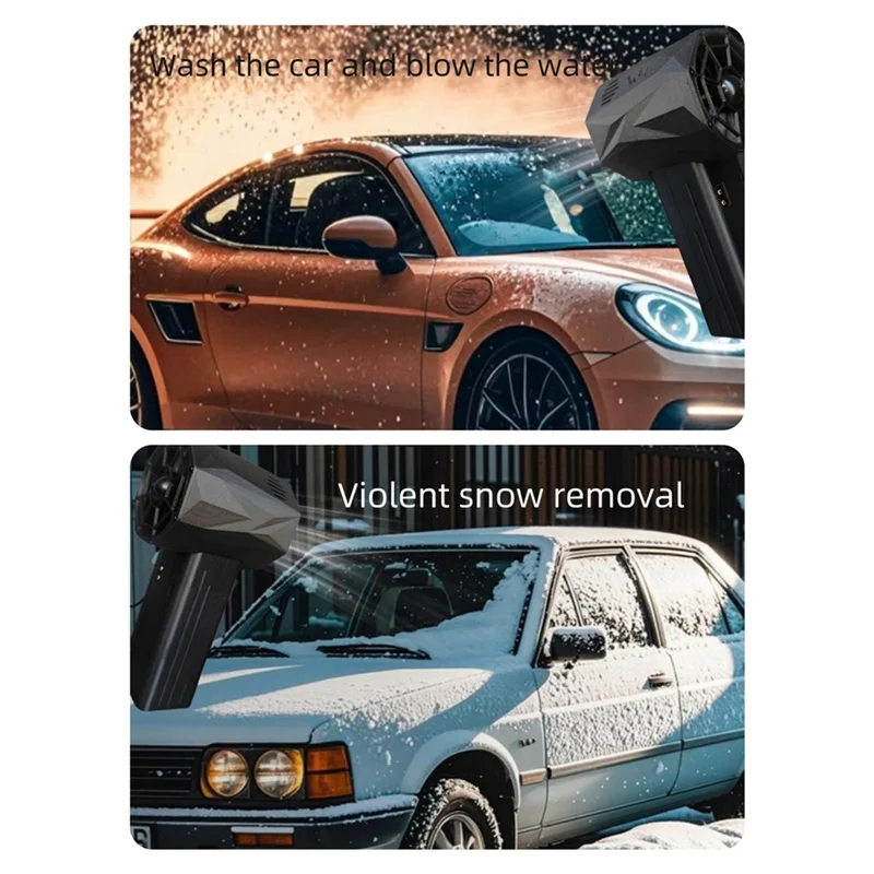 

650W High Speed Turbo Blower X- Pro Mini X64 Violent Turbo Fan 64Mm Turbo Jet Fan Brushless Motor Wind Speed 240Km/H