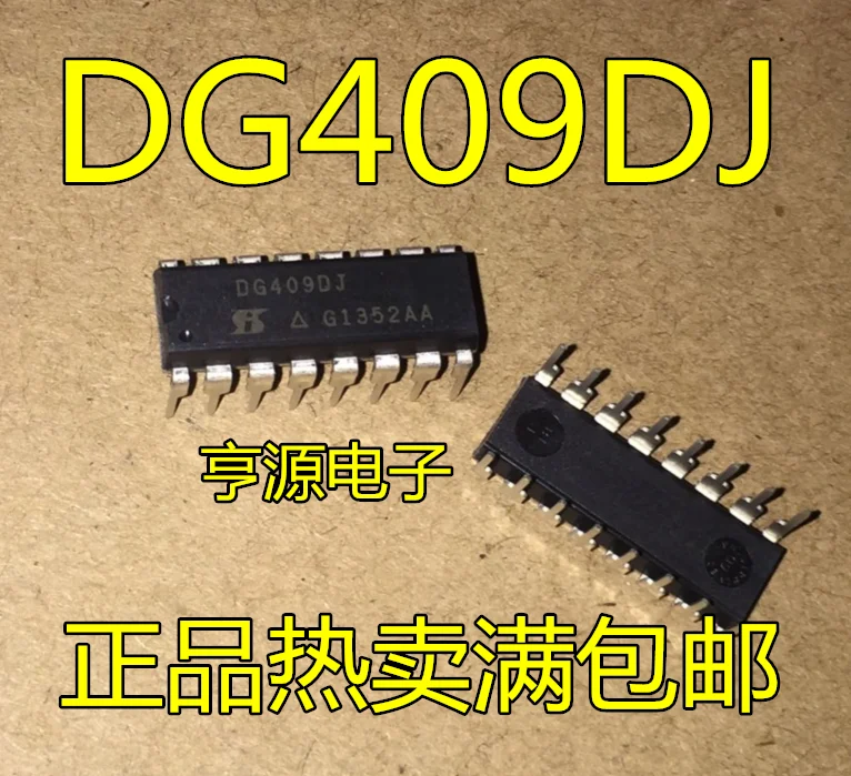 

Аналоговый переключатель DG409DJ DG409 DIP16, 10 шт.