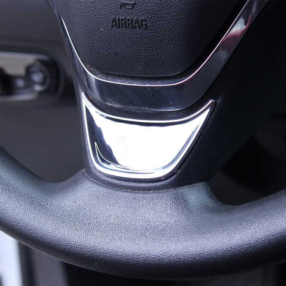 

For Chevrolet Equinox 2017 - 2019 2020 2021 2022 2023 Steering Wheel Trim Decoration Cover Sticker Car Interior Accessories