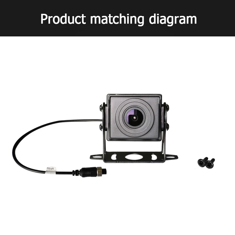 Truck Bus Rear View Rear Auxiliary Camera HD AHD Fisheye Lens170°Wide Angle Waterproof Night Vision