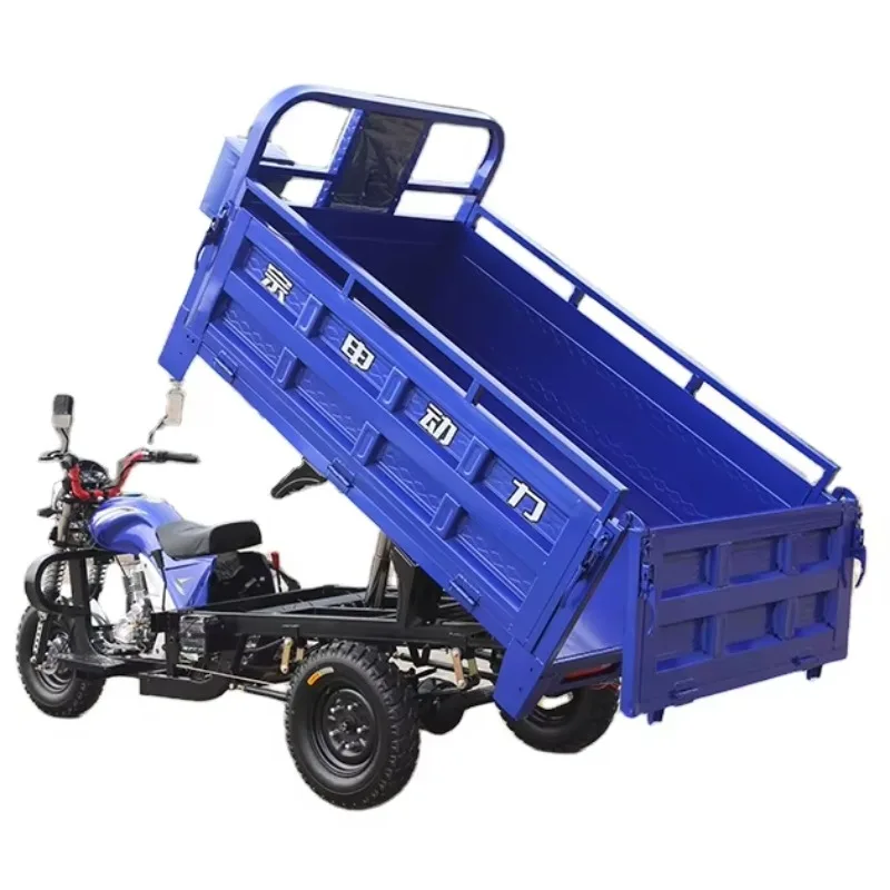 

【Best-selling】Factory Direct L-ower Price Dump Tricycle Motorcycle 150CC 200CC 250CC Hydraulic Dump Truck For Adult