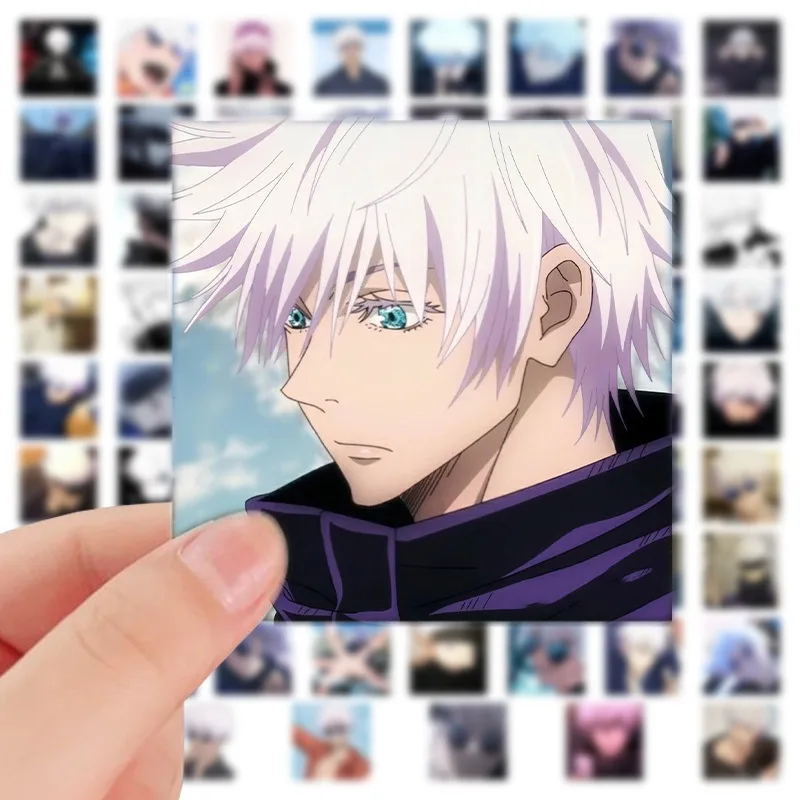 70 قطعة ملصقات Jujutsu Kaisen Gojo Satoru مقاوم للماء أنيمي الكرتون الشارات الإبداعية DIY بها بنفسك الهاتف المحمول زجاجة الأمتعة الديكور