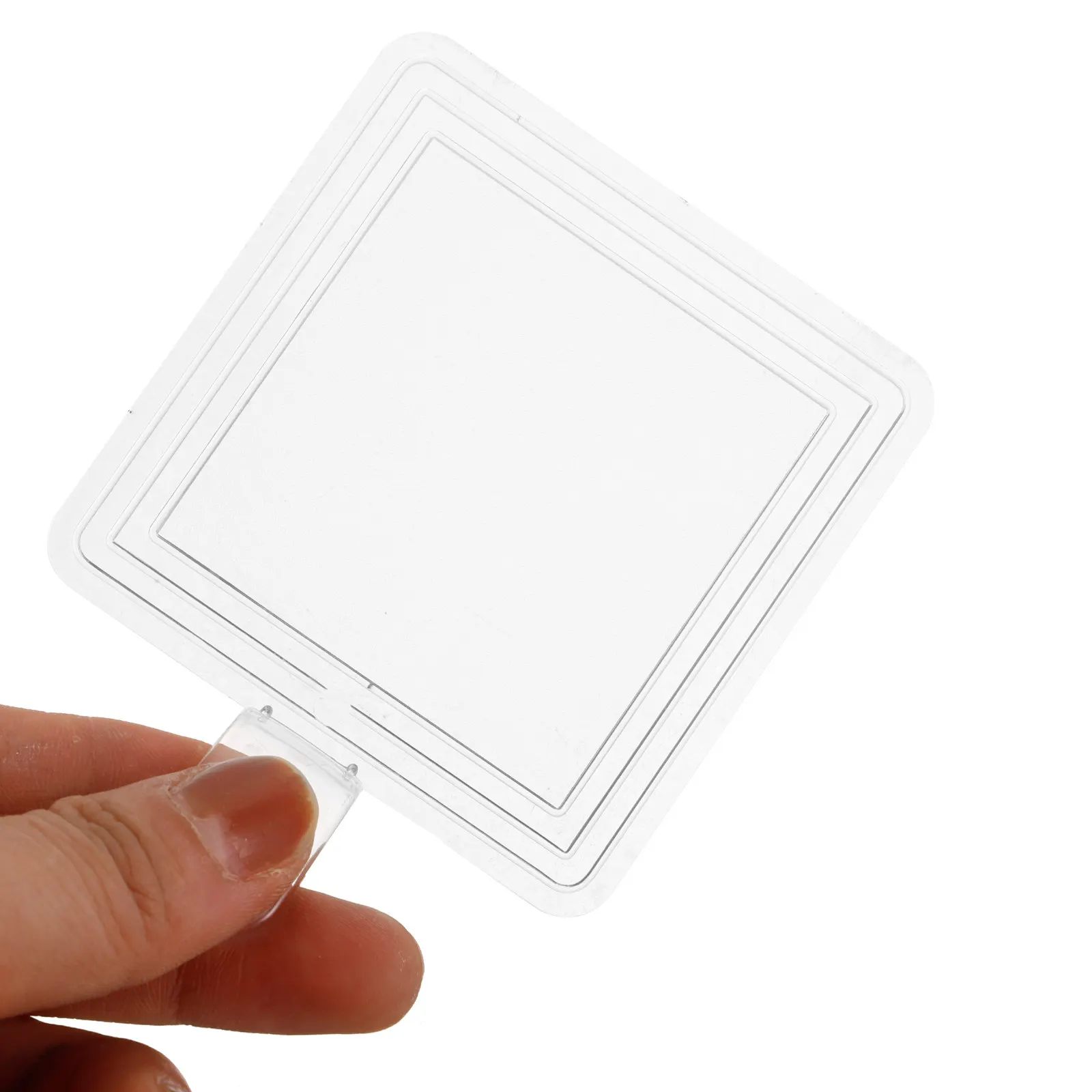 100 pcs Thick Cake Support Boards with Handle – Decorative Serving Coasters for Cakes & Desserts