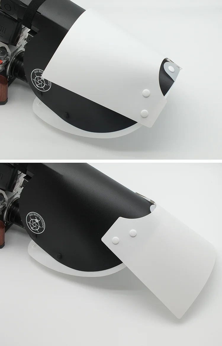 غطاء حافر مقاس عالمي، ناشر فلاش سوفت بوكس، عاكس سبيدلايت، ملحقات كاميرا سنوت لتصوير عدسة ماكرو