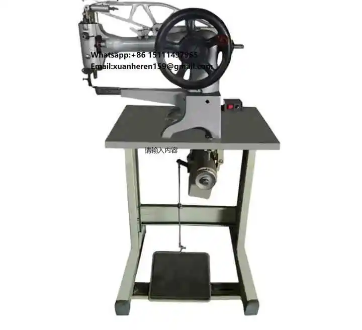 

Electric Old-fashioned Single Needle Cylinder Bed Shoes Shoe Repairing Cylinder Arm Walking Foot Needle Feed Sewing Machine