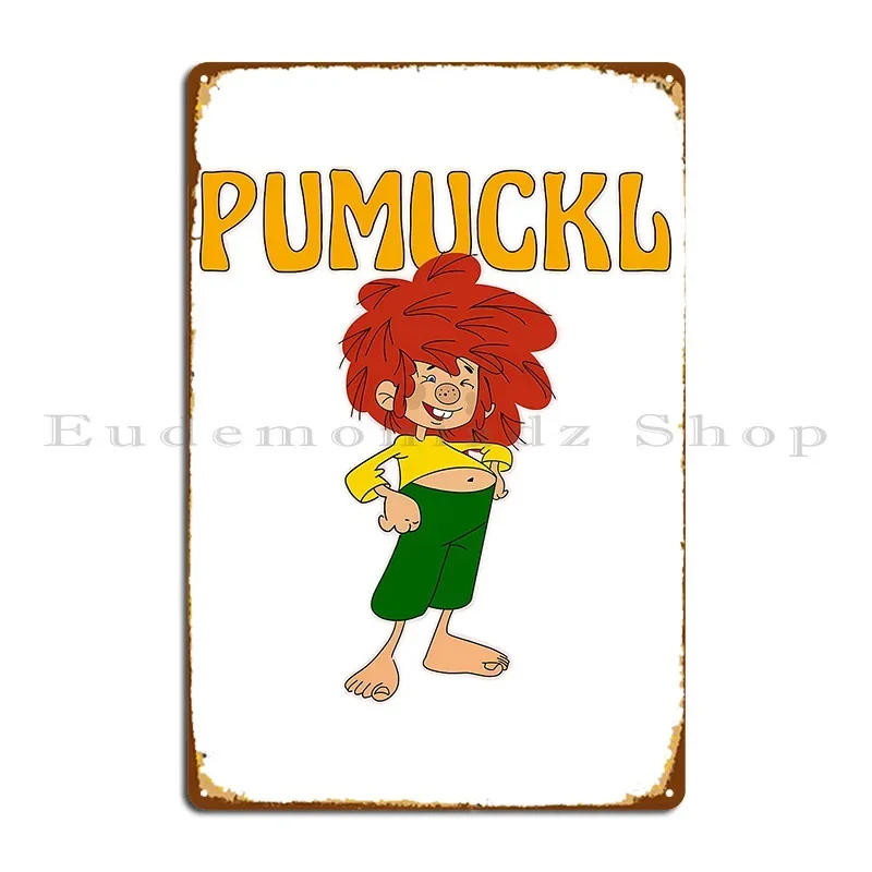Pumuckl Metal Plaque Club Wall Mural Print Garage Cinema Tin Sign Poster