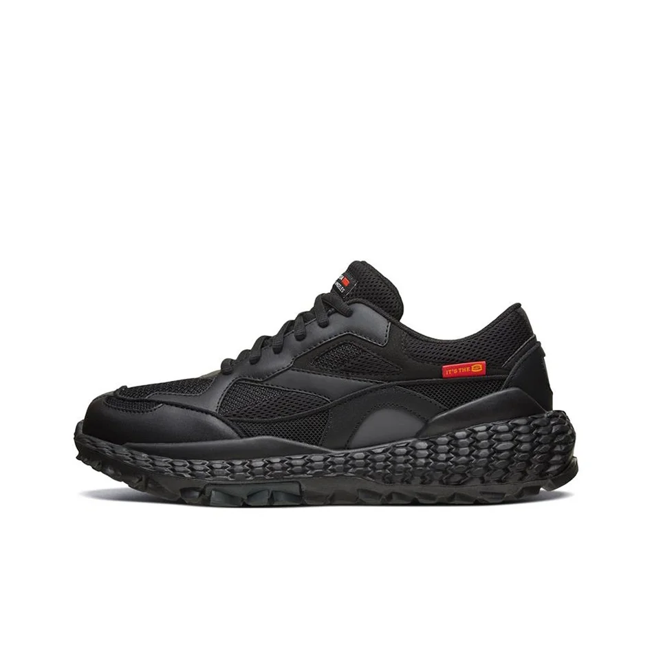 Skechers Monster Cushioning, Wear Resistant Low top Chunky Sneakers Men's Black 51942-BBK