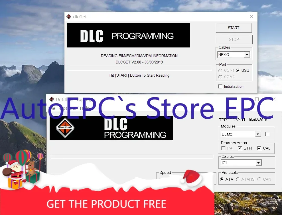 

AutoEPC International Navistar TPPROG v4.11 MAXXIFLASHER+DLCGET V2.08