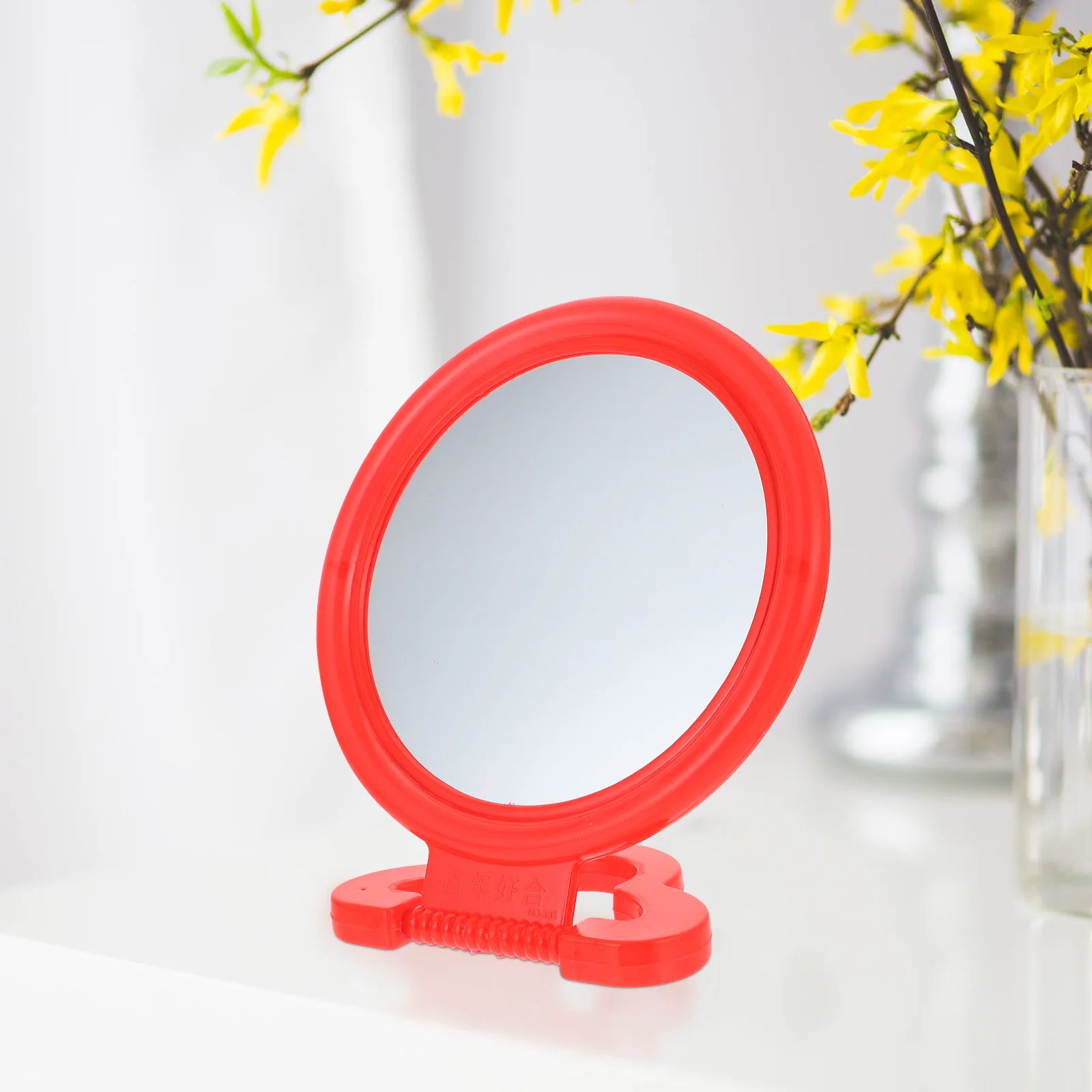 Make up Mirror Table Desk Tabletop Decorative Makeup Retro Vanity Personal Mirrors