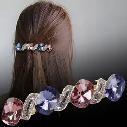 Fashion trendy Large spring hair clips accessories for women clip with a high-end feel and a ponytail hairpin girls hair pin