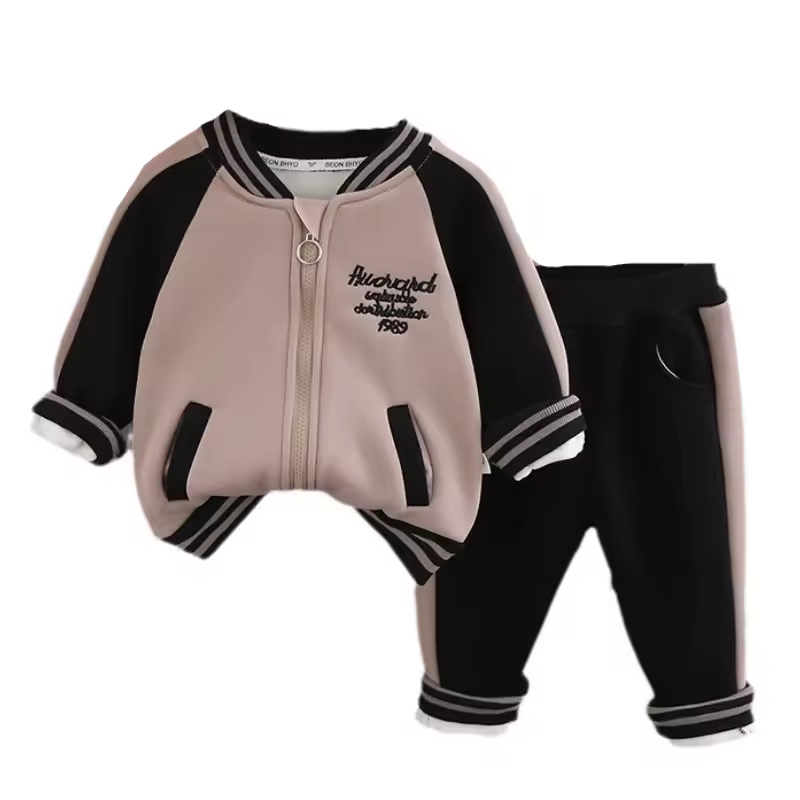 New Winter Baby Clothes Children Boys Thick Warm Jacket Pants 2Pcs/Sets Kids Clothing Infant Casual Costume Toddler Tracksuits