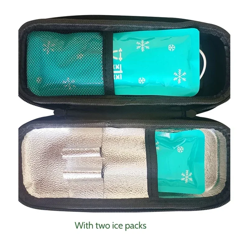 Electronic display Insulin Cooler Bag without icebag Portable Insulated Travel Case Boxfor for Diabetic