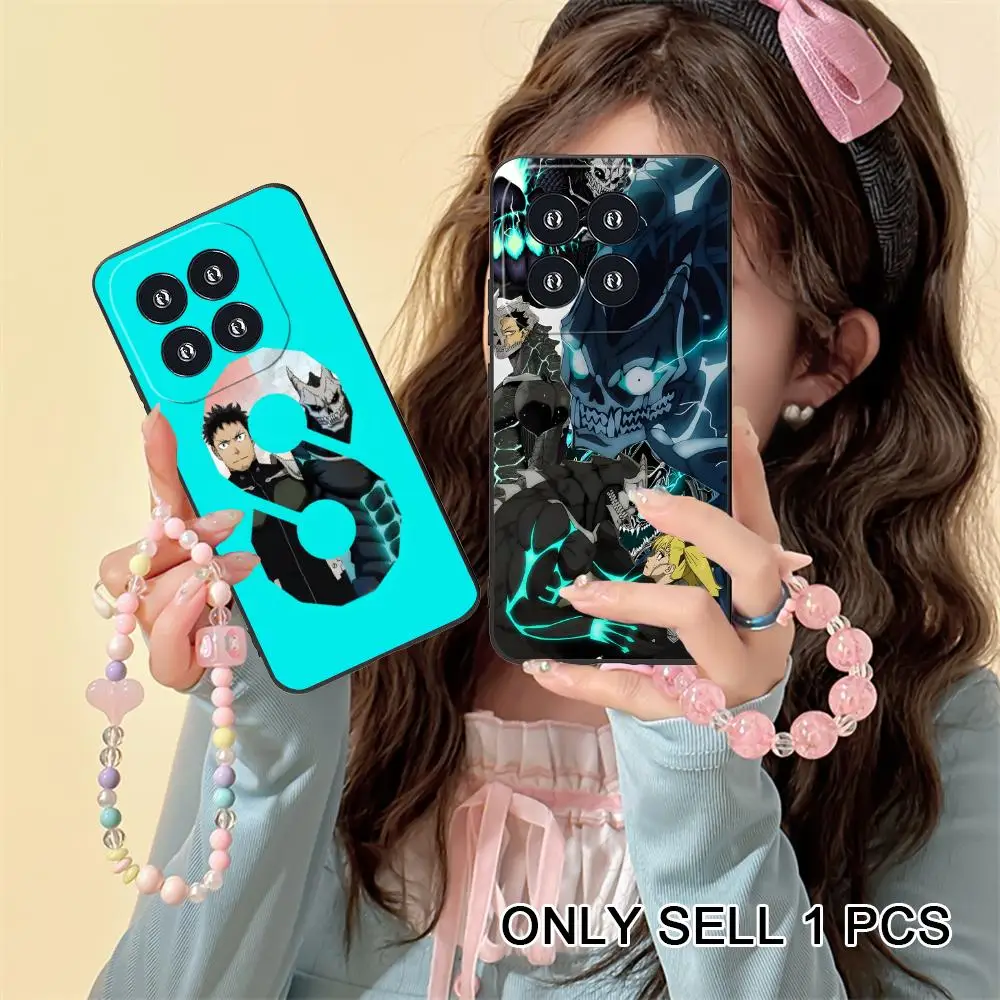 

Kaiju No.8 Kafka Hibino Phone Case for Xiaomi 15 14 13 12 Mi 11 T Ultra Lite Pro S X 5G Soft TPU Shockproof Cover