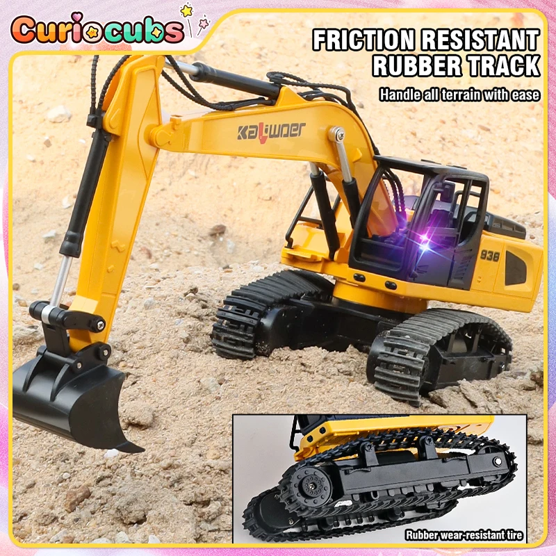 

Huina 1:24 RC Грузовик 9CH Дистанционное Управление Копающий Экскаватор Моделирование Инженерный Автомобиль Звук Свет Модель Автомобиля Детский Подарок На День Рождения