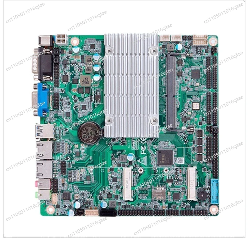 For J4125 Industrial Control Motherboard Mini ITX Low-power Dual Network 6 Serial Port 17x17 Cash Register Advertising Machine