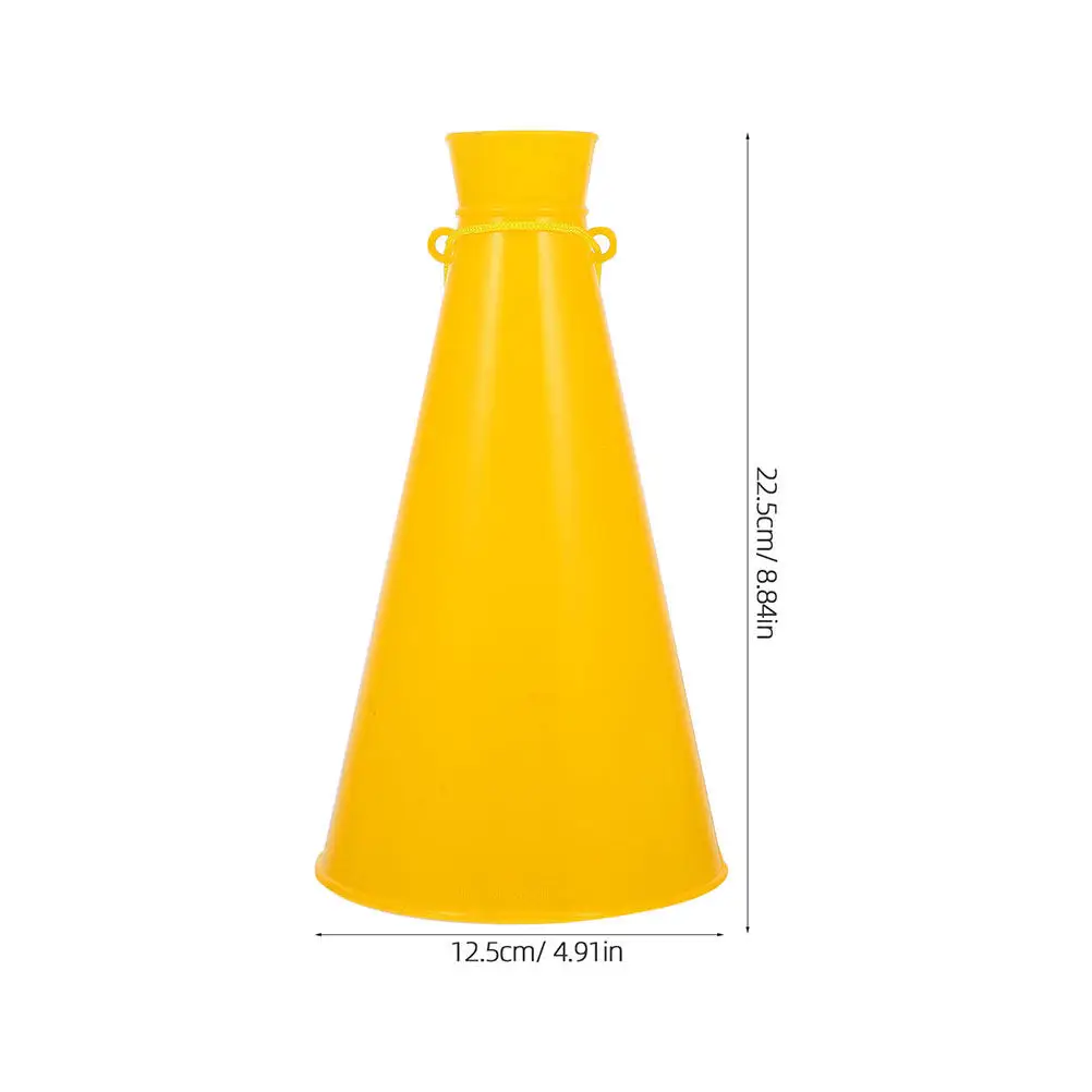 5Pcs Cheer Horn Portable Plastic Megaphones Party Noise Makers for Sports Events Football Fan Accessories Cheer Megaphones