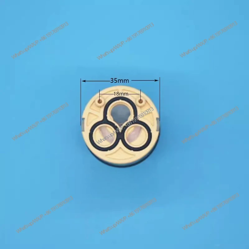 FL12TD faucet hot and cold mixed faucet ceramic spool flat foot, diameter 35MM