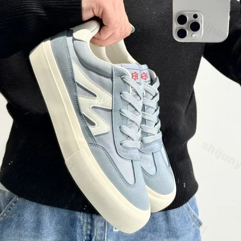 

Niche Design Low Top Casual Sports Canvas Shoes for Men's 2025 Autumn New Fashion Trend Versatile Comfortable Platform sneakers