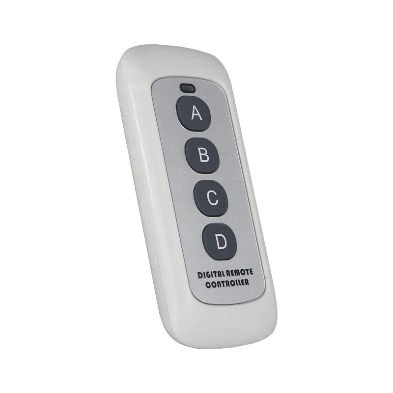 12V 4 Buttons 433MHz Long Distance Universal Electronics/Garage Door Car Opener RF Wireless Remote Control