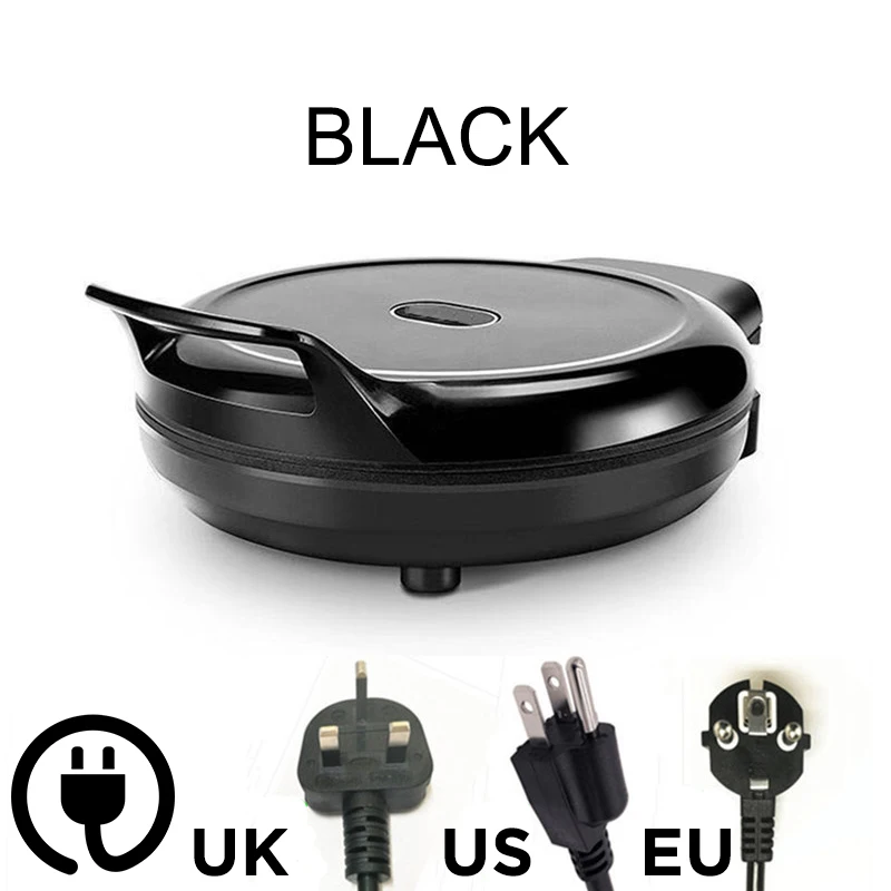 110V/220V Electric Pancake Maker Double-sided Heating Pizza Griddle crepe pan roti  Appliances for the kitchen Cooking utensils