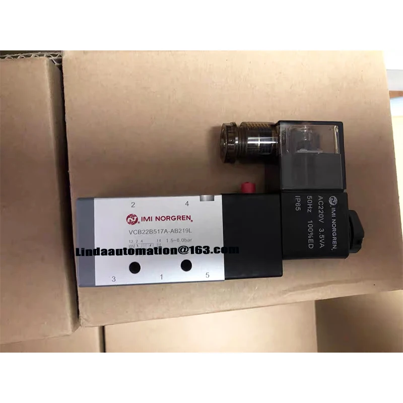 NORGREN VCB22B517A-AB219J VCB22B517A-AB219L G1/4 AC220V Solenoid Valve