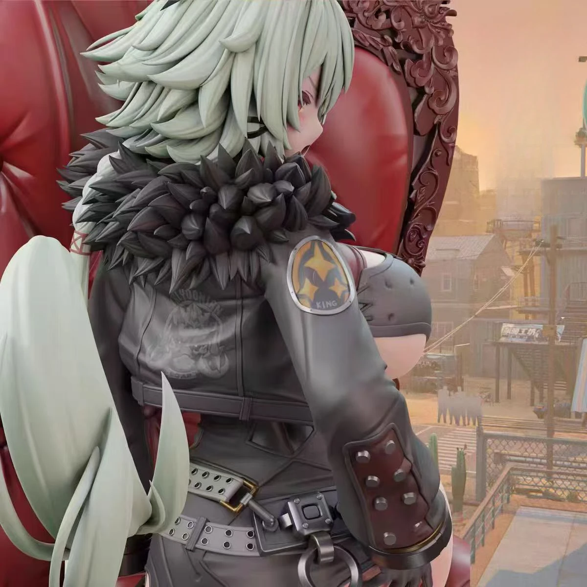 【Prévenda】Zenless Zone Zero Cesar Figuras de ação Escultura de personagens de jogo Figuras de estátua de anime Modelo colecionável de desenhos animados