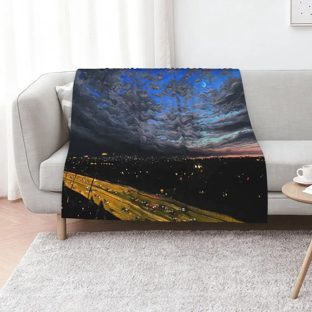 Night Cruiser Throw Blanket Weighted Giant Sofa Single Decorative Sofa blankets ands Camping Blankets