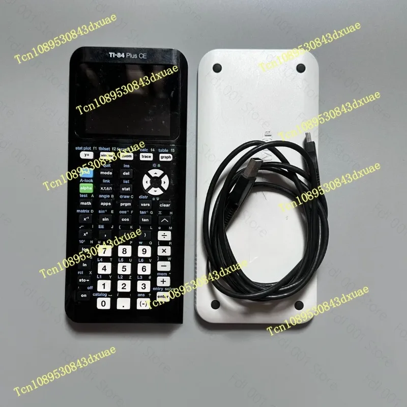 80%TI 84 Plus CE Color Screen Graphing Calculator, AP, SAT, and IB Exam Ready, Advanced Functionality for Students