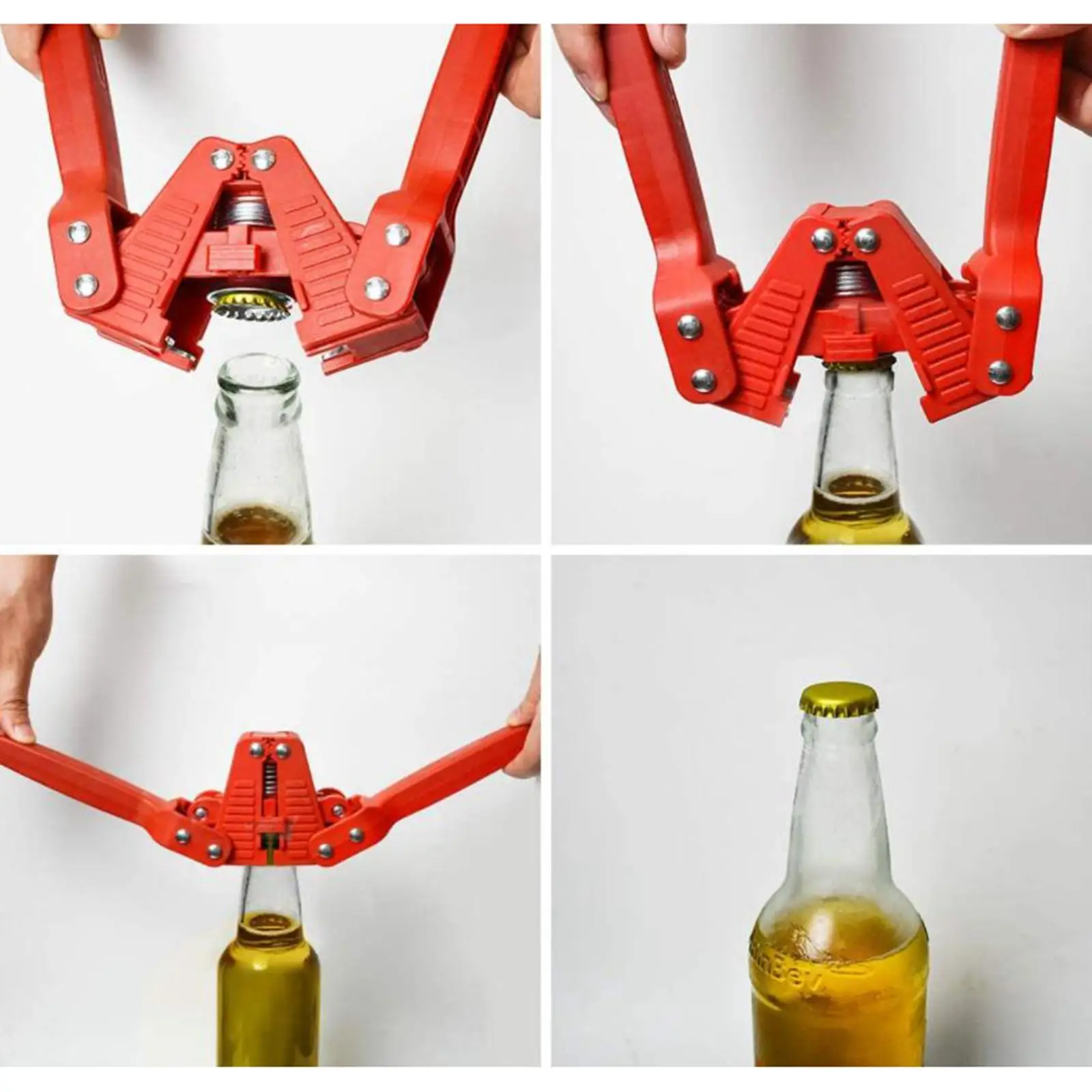 ABS Plastic Beer Capper Hand Press Home Brewing Bottle Sealing Tool for Soda Champagne Lemonade
