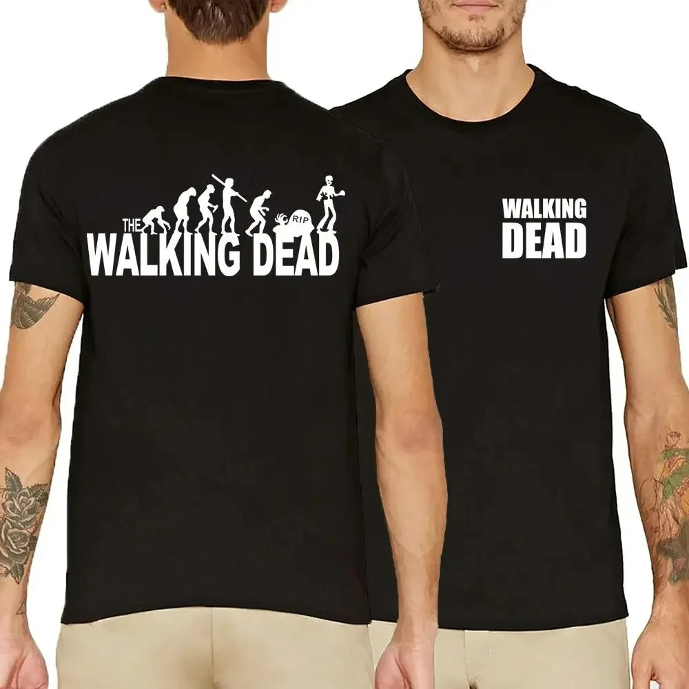 The Walking Dad Funny Parody Fitness Body Building T-Shirt 100% Cotton O-Neck Summer Short Sleeve Casual Mens T-shirt Size S-3XL