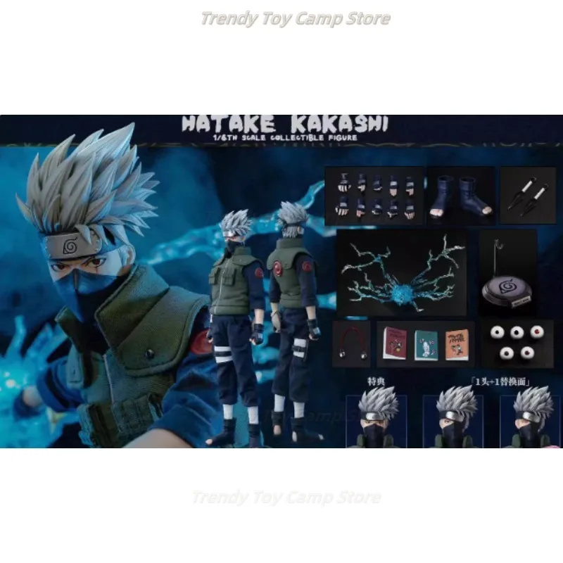 【在庫あり】RocketToys NARUTO -ナルト- ROC-004 疾風伝 ハタケカカシ 1/6スケール アニメーションモデル アクションフィギュア おもちゃ コレクション ギフト