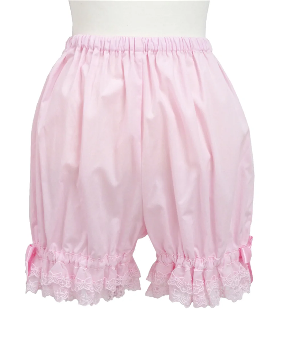 Tailored Cotton bow lantern shorts